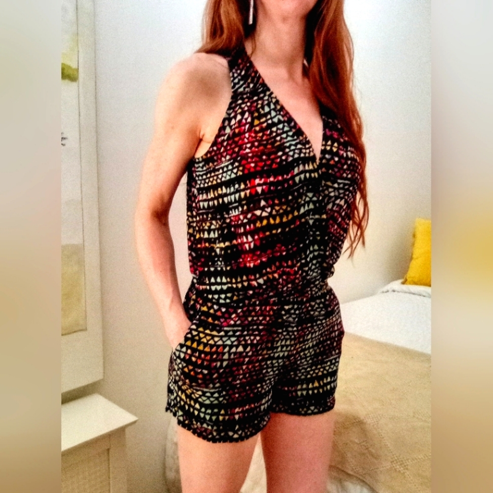 BCBG fun romper!!